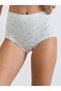 Pack of 4 - Assorted Printed Cotton Elastane Full Briefs - 5