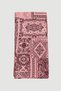 Ethnic Patterned Soft Textured Shawl - Pink - 2