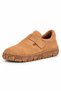 Adelina Genuine Suede Women's Casual Shoes with Large Buckle - 3