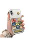 iPhone XS Max Compatible Puzzle Character Collage Pattern Phone Case Shockproof