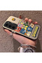 Samsung Galaxy S23 Compatible Puzzle Character Collage Patterned Phone Case Shockproof - 2