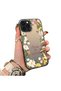 حافظة هاتف بنمط إطار زهري متوافقة مع هاتف iPhone 12 Pro Max من Botanic Garden