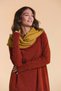 Flowy Hooded Collar Fingered Long Cardigan - 6