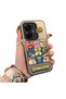 Realme C55 Compatible Puzzle Character Collage Patterned Phone Case Shockproof