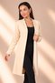 Women's Shawl Collar Midi Cardigan - 3