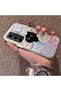 Infinix Hot 60 Pro Plus Compatible Colorful Line Cat Figure Phone Case Shock-Absorbing Protective Case - 2