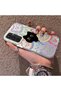 Samsung Galaxy S23 Fe Compatible Colorful Line Cat Figure Phone Case Shock Absorbing Protective Case - 2