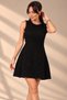 Women's Zero Sleeve Lined Tassel Chanel Short Dress