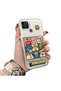 Realme C25Y/C21Y Compatible Puzzle Character Collage Pattern Phone Case Shockproof