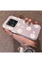 Poco X7 Compatible Women's Pink Striped Daisy Phone Case Impact Resistant - 2