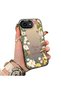 iPhone 17E Compatible Floral Frame Patterned Phone Case Botanic Garden