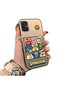 Samsung Galaxy A51 4g Compatible Puzzle Character Collage Patterned Phone Case Shockproof