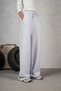 Women's Shardonlu Wide Leg Elastic Waist Tied Pocketed Trousers Cty-Abr-1776 - 2