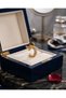 Gold Color 1 Piece Zircon Belly Row Stone Single Compression Cartilage Steel Earring - 3