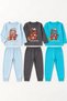 Boy's Top and Bottom Pajama Set