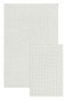 Macaroni Microfiber Non-Slip Base Bath Mat Set 40X60 + 60X90 - 6