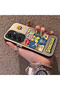 Samsung Galaxy S25 Compatible Puzzle Character Collage Patterned Phone Case Shockproof - 2