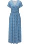 Women's Long Dress Summer Chic and Elegant Maxi Casual Dress with Pockets - 6