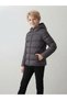 Boy's Hooded Zippered Inflatable Coat - 2