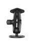 RAM® Double Ball Drill-Down Mount with Diamond Plate - Medium - 3