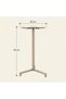 Marble Top Round Side Table - 2