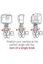 RAM® Drill-Down Mount with Universal Adapter for Action Camera - 5