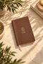 2027 Daily Agenda 12X19 cm Soft Vegan Leather Cover Daily Planner - Brown - 5