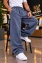 Baggy Men's 3 Thread Wide Leg Seasonal Tracksuit - 2