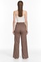 Two Thread Print Wide Leg Pants - 3