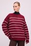 Striped Oversize Knit Sweater