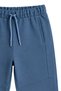 Girls' - Boys' Comfortable Indigo Sweatpants with Belt and Pockets - 5