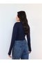 Kayık Yaka Waist Gathered Blouse - 5