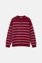 Striped Oversize Knit Sweater - 7