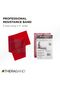Professional Latex Resistance Bands for Rehabilitation, Portable Fitness and Workout, Home Exercise, 5 Foot, Red, Medium, Beginner Level 3, Individual Package - 2