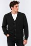 Günsa Comfort Fit Men's Full Button Knitwear Jacket - 7832 - 3