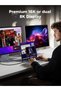 كابل USB C بقوة 240 واط، طول 1 متر، USB4 الجيل الرابع بسرعة 80 جيجابت في الثانية، سلك من النوع C لدعم إخراج فيديو بدقة 8K - 3