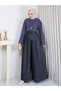 Women's Kaerli̇ Super Wide-Leg Pants and Blazer Suit with Necklace