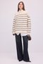 Striped Oversize Knit Sweater