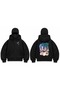 Snow Masked Balaclava Cartoon Printed Ninja Kids Hoodie Sweatshirt