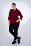 Women's Plus Size Blouse with Epaulets and Pockets - 2