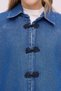 Button Detailed Denim Jacket - 3