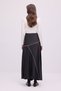 Satin Skirt with Ribbon Detail - 6
