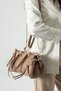 Zoe Model Suede Women's Hand and Shoulder Bag - 2
