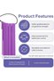 Dental Bite Blocks Kit - Jaw Grading for Optimal Oral Motor Skills Development | Suitable for Kids and Adults Seeking Enhanced Jaw Stability and Control - Purple (2 Pack) - 3