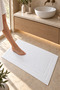 100% Cotton Premium Foot Towel |   340Gr, 50X90Cm Bath Mat |   Hotel Foot Towel |   Soft and High Water Absorption Capacity - 3