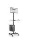 Computer Desk Stand with Wheels (DA-90374) - 2