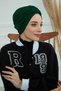 Combed Cotton Bone,B-68 Dark Green - 2