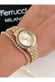 Steel Strap Women's Watch + Bracelet as a Gift - 6