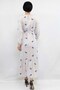 Fashionable Stripe Patterned Dress Indigo - 4
