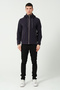 Men's coat removable hooded stretchable men's coat - 5